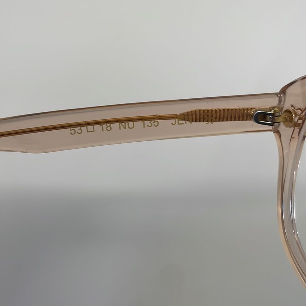 Velvet Eyeglasses, JEN, Transparent Light Pink - NEW - Picture 6 of 8